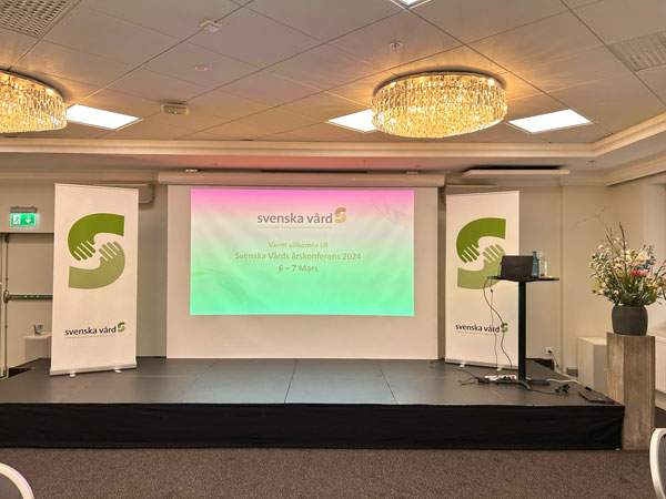 Scenen från årskonferensen 2024